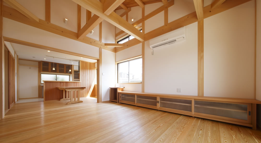 無垢材使用住宅